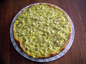 tarte à la rhubarbe