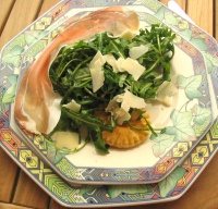 Assiette de salade italienne