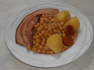 Assiette servie pour une personne