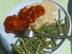 boeuf sauce tomate piquante