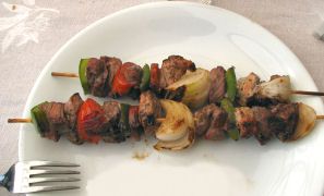 brochettes de boeuf marinées brochettes de boeuf marinées