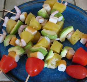 brochettes exotiques