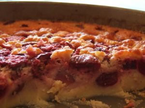 Clafoutis de Cerises au Rhum