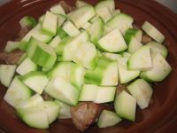 Courgettes pour tajine