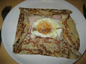 Une crêpe complète réussie