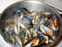 cuire les moules