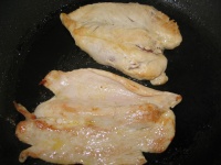 cuisson des escalopes de poulet