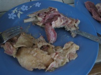 Désosser le confit de canard