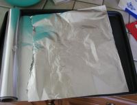 former le moule en papier aluminium