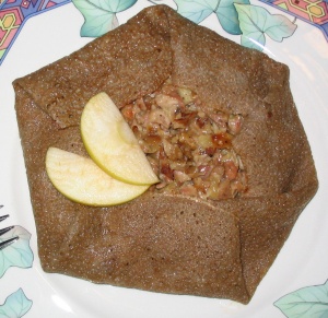 Galettes au sarrasin à l'andouillette