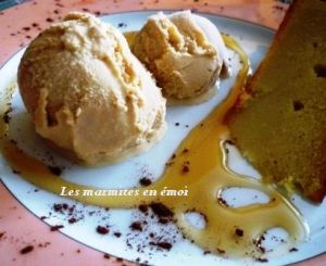 GLACE AUX EPICES INDIENNES ET A LA NOIX DE COCO