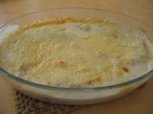 gratin d'endives au jambon