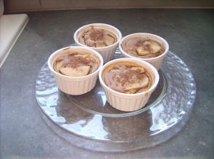 Vos petits gratins, prêts à être dégustés!