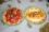 salade de tomates, omelette aux herbes,