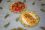 salade de tomates,et omelette aux herbes