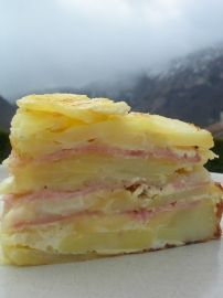 Mille feuille de pommes de terre