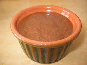 mousse au chocolat noir