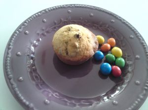 Voici un muffin terminé