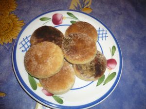 muffins, pâtisserie anglaise pour le thé