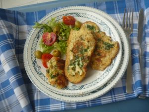 pain perdu aux herbes