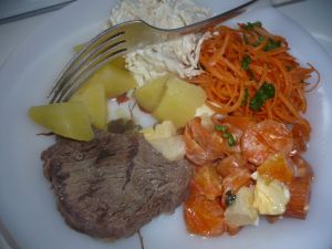 Pot au feu avec ses quenelles selon tante Madeleine