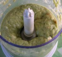 purée d'avocat aux épices