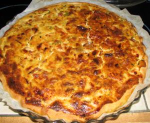 quiche saumon frais poireaux