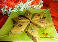 recette de gateau indien : le BARFI 