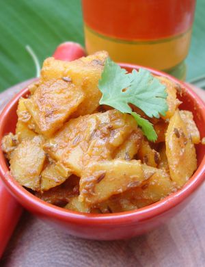 Recette indienne Jeera aloo