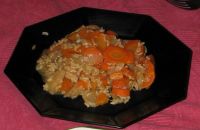 Riz aux carottes et radis