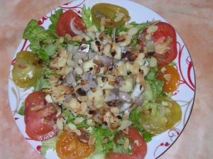 salade de hareng aux pommes