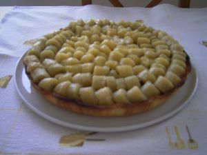 Tarte à la banane