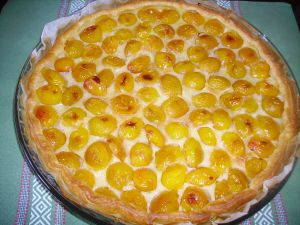 TARTE AUX  MIRABELLES