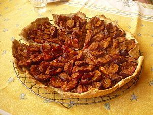 tarte aux quetsches hypocalorique