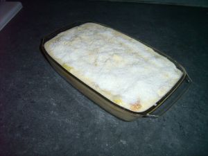 Votre Tiramisù Coco-Ananas prêt à être dégusté