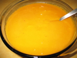 Recette du velouté à la citrouille en photos