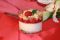 Verrine de panacotta façon crumble Verrine de panacotta façon crumble